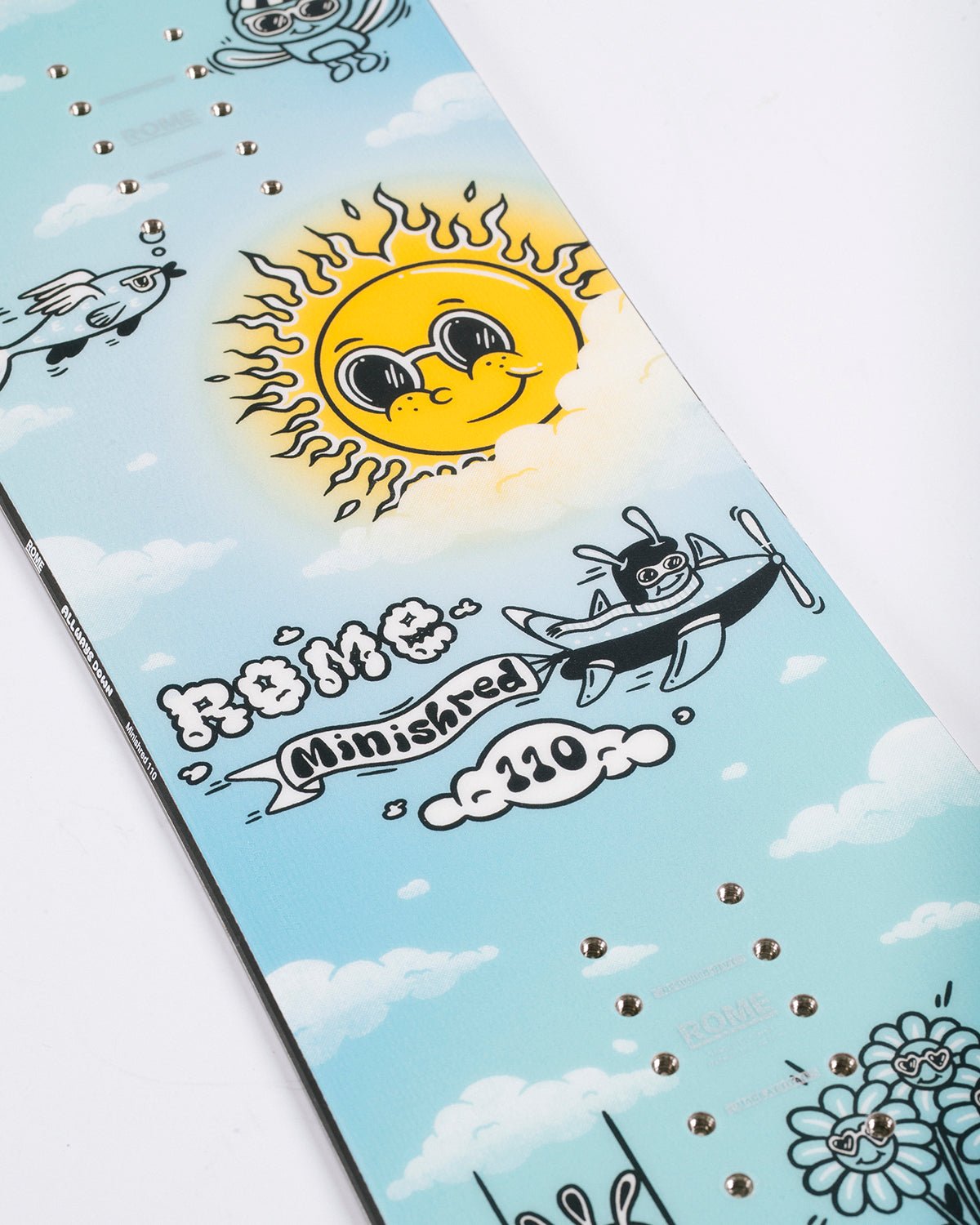rome-sds-minishred-snowboard-bambini-twin-rocker image 2