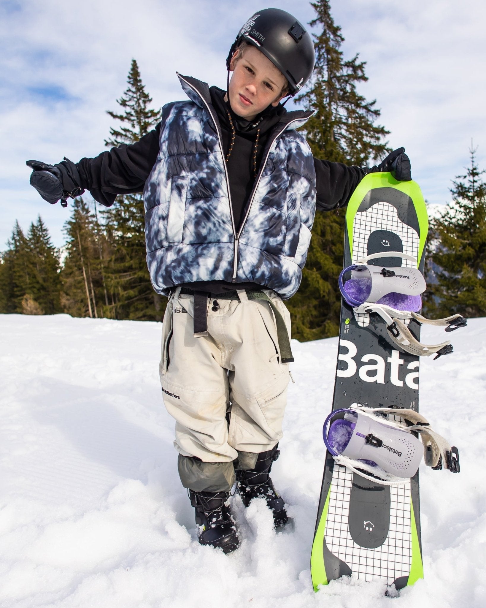 bataleon-evil-teen-snowboard-junior-twin-park image 4