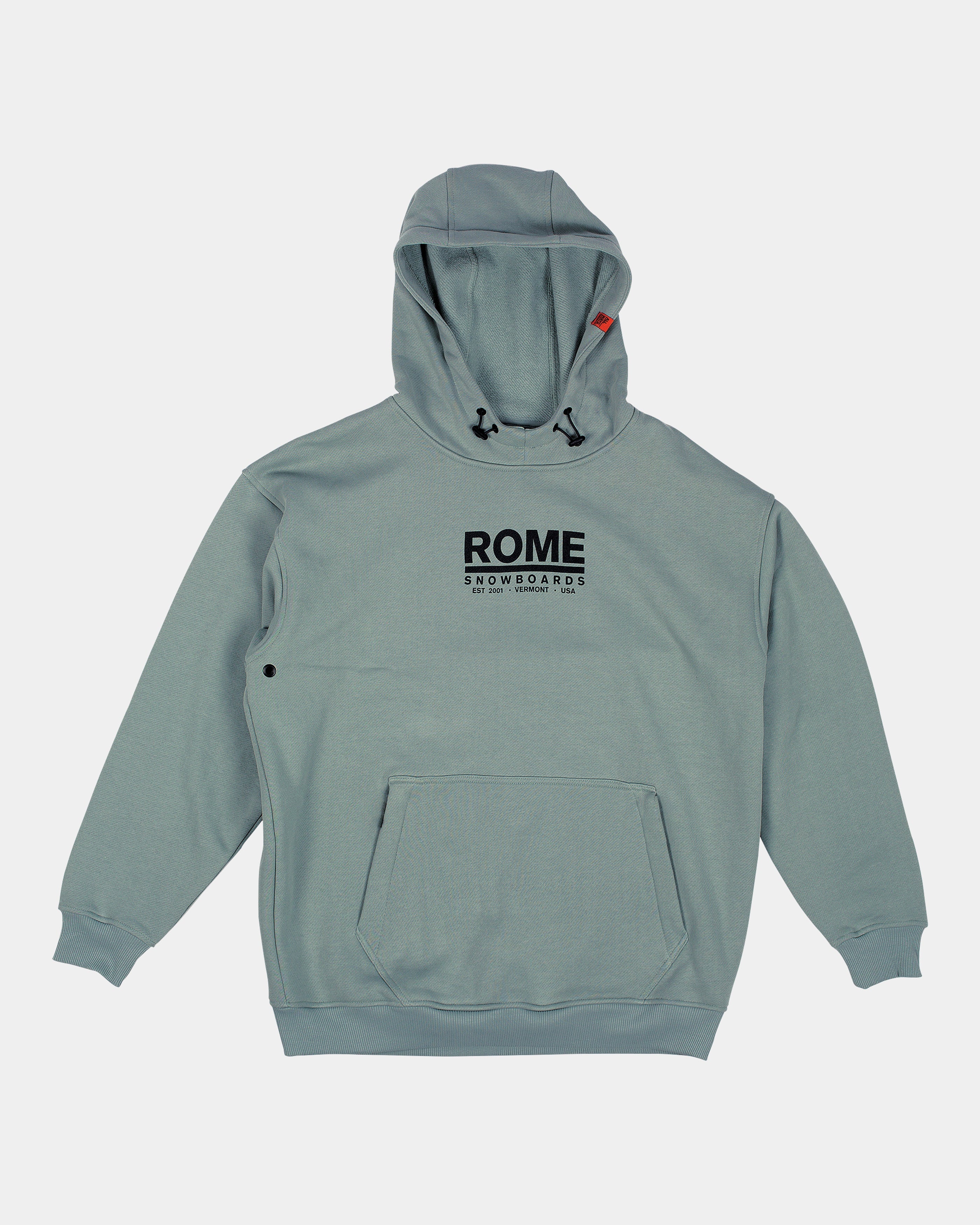 rome-sds-riding-hoodie-felpa-windproof-con-tasca-zip image 1