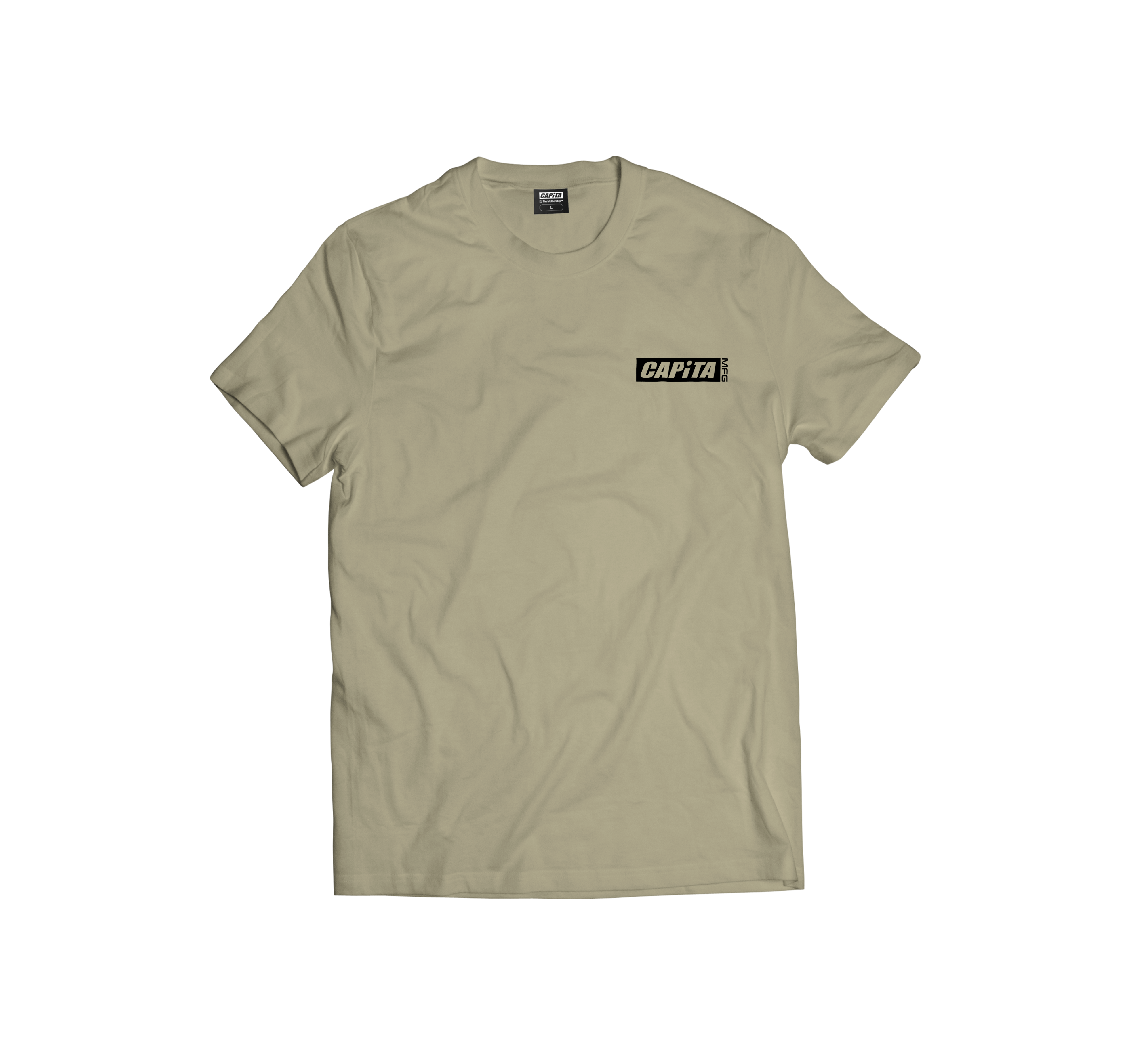 capita-skull-tee-t-shirt-kaki image 5