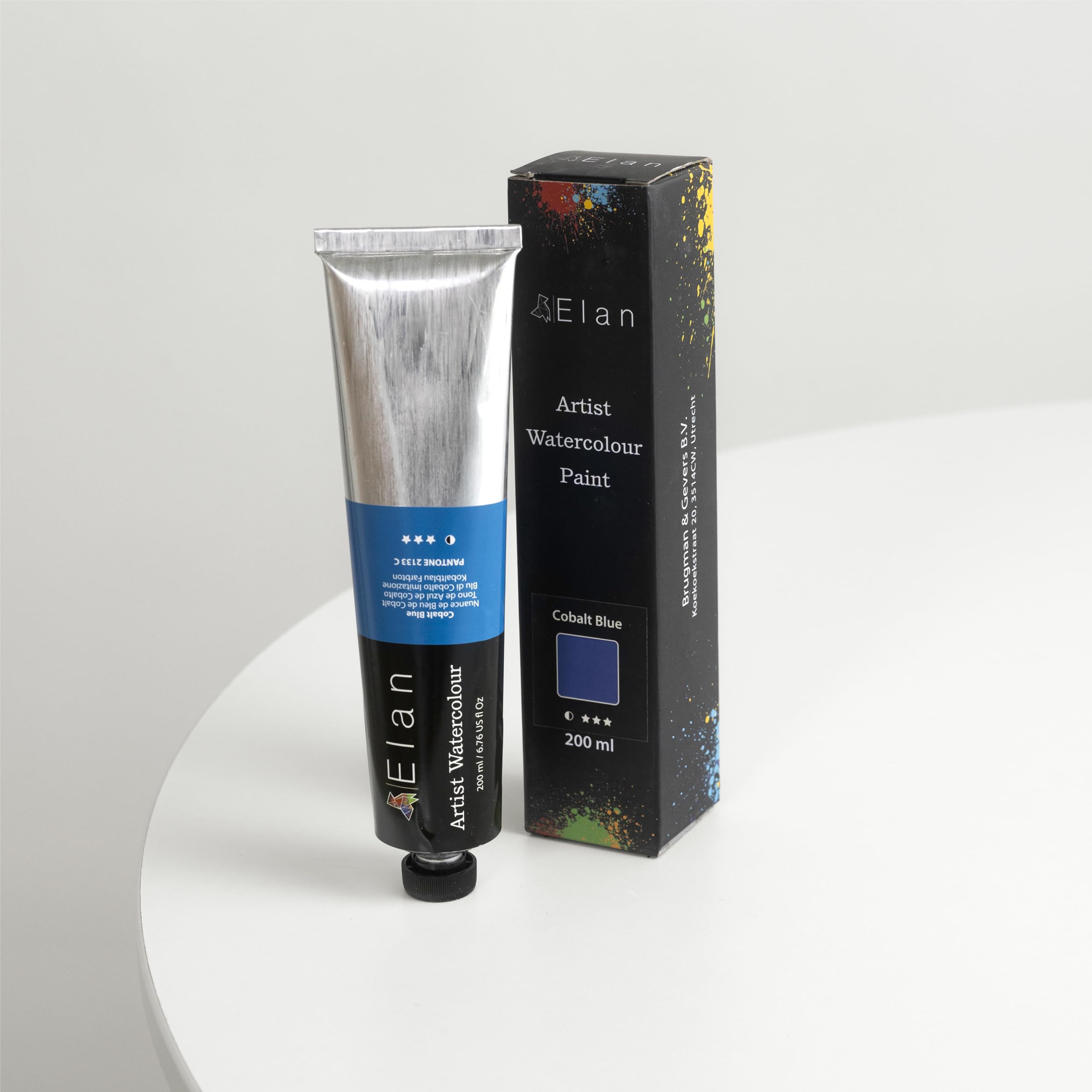 elan-acquerello-blu-cobalto-tubo-200-ml-professionale image 2
