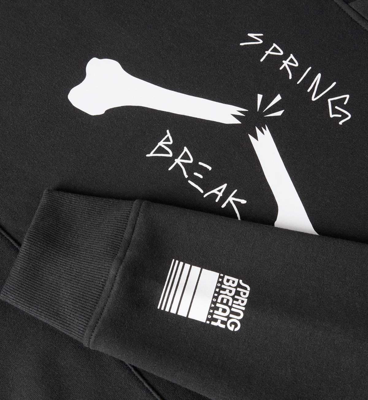 capita-bones-hood-felpa-cappuccio-nera-s-xxl image 3
