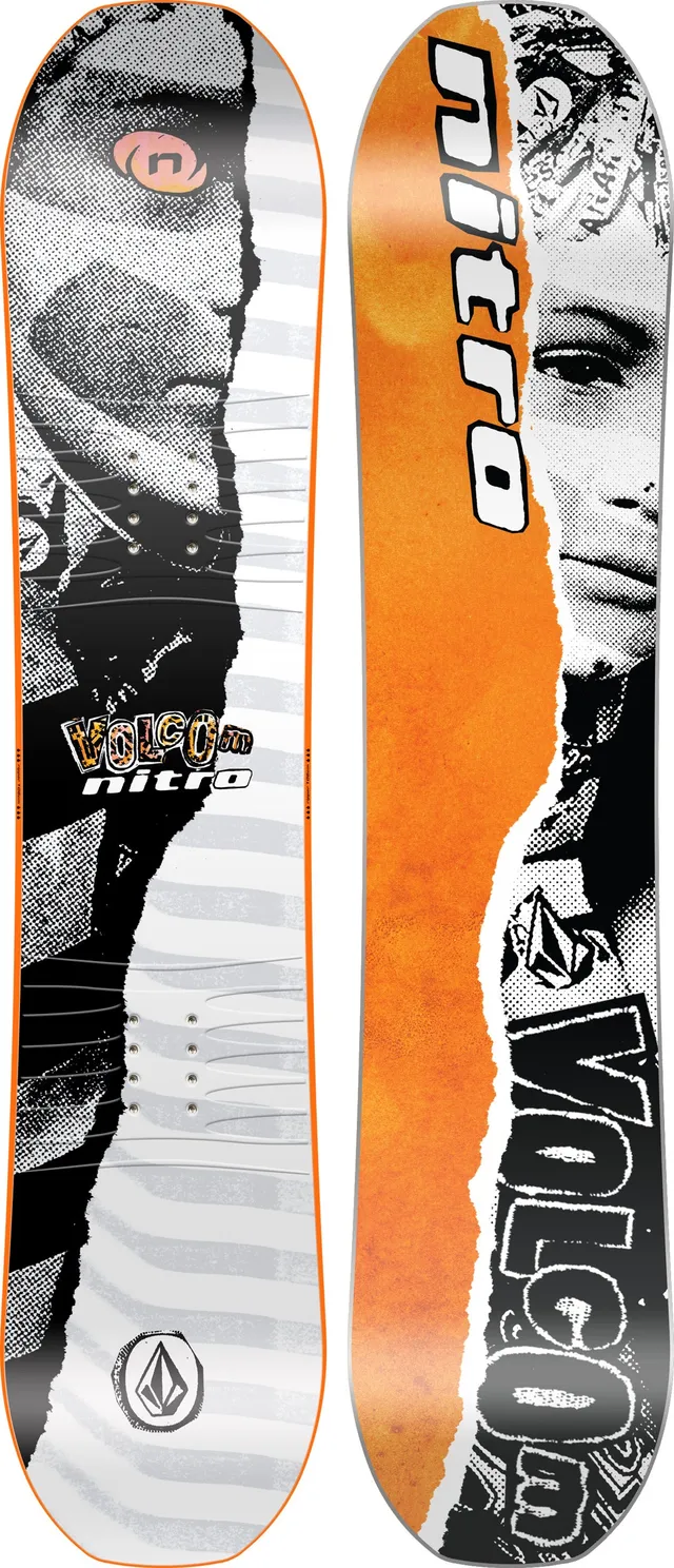 nitro-snowboards-ripper-kids-x-volcom-snowboard-bambini image 1