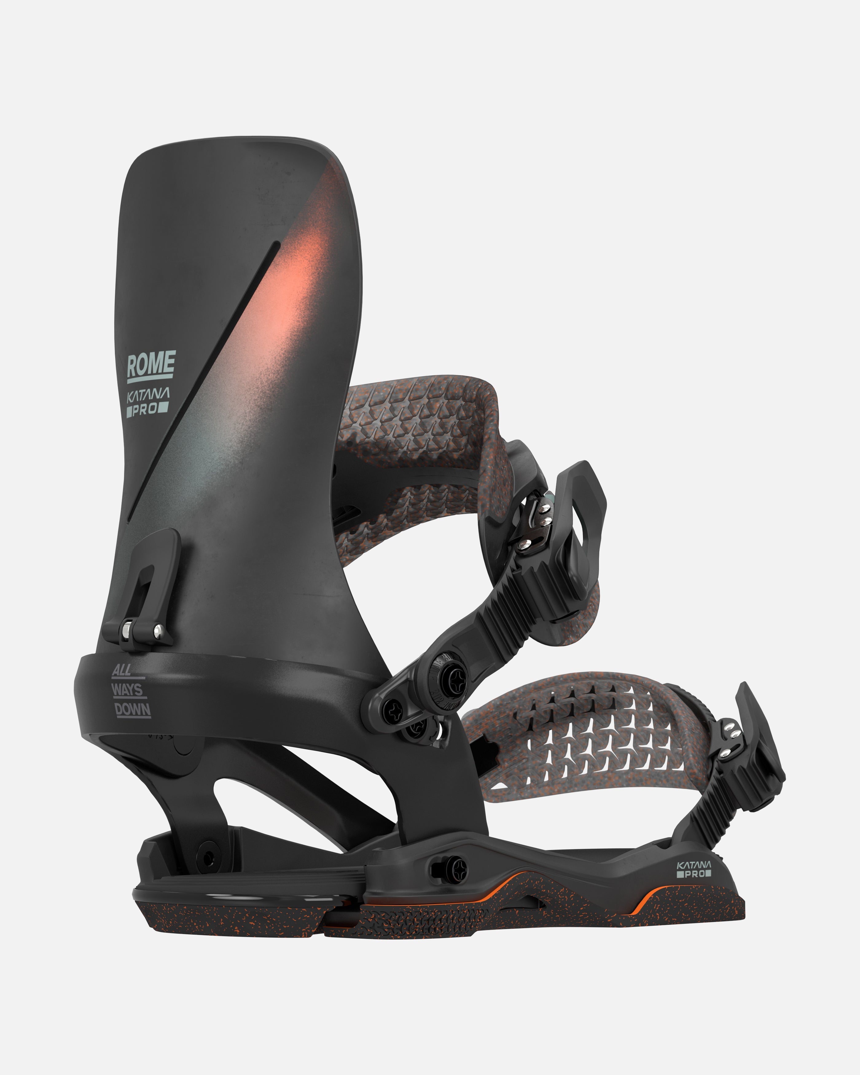 rome-sds-katana-aw-pro-attacchi-snowboard-uomo-carbon-all-terrain image 1