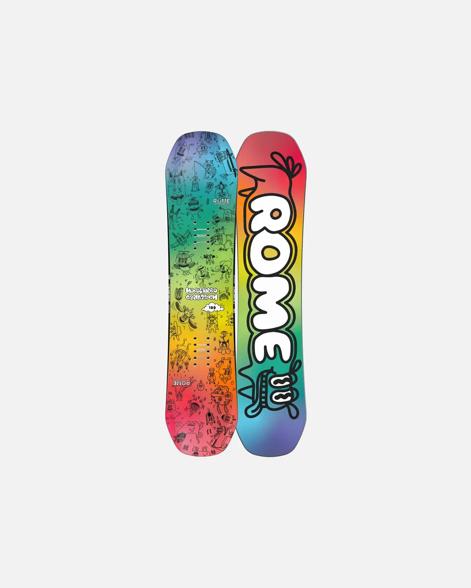 rome-sds-minishred-youth-snowboard-bambini-contact-rocker image 1