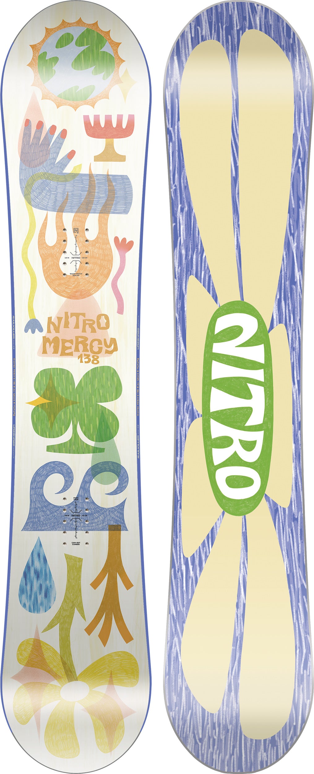 nitro-snowboards-mercy-tavola-snowboard-freestyle-donna image 1