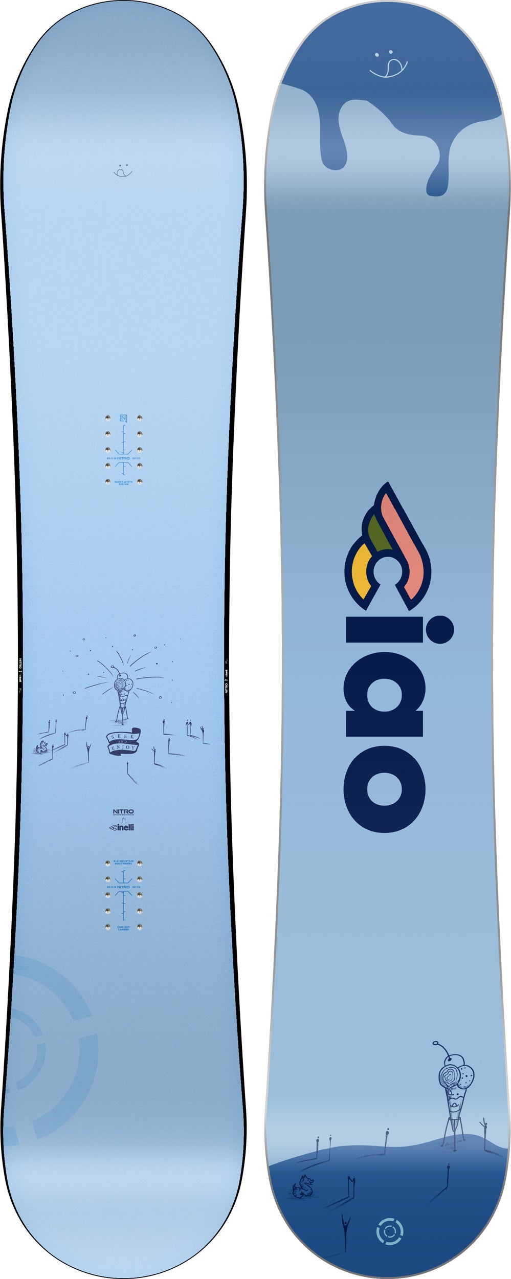 nitro-snowboards-phase-x-cinelli-snowboard-uomo image 1