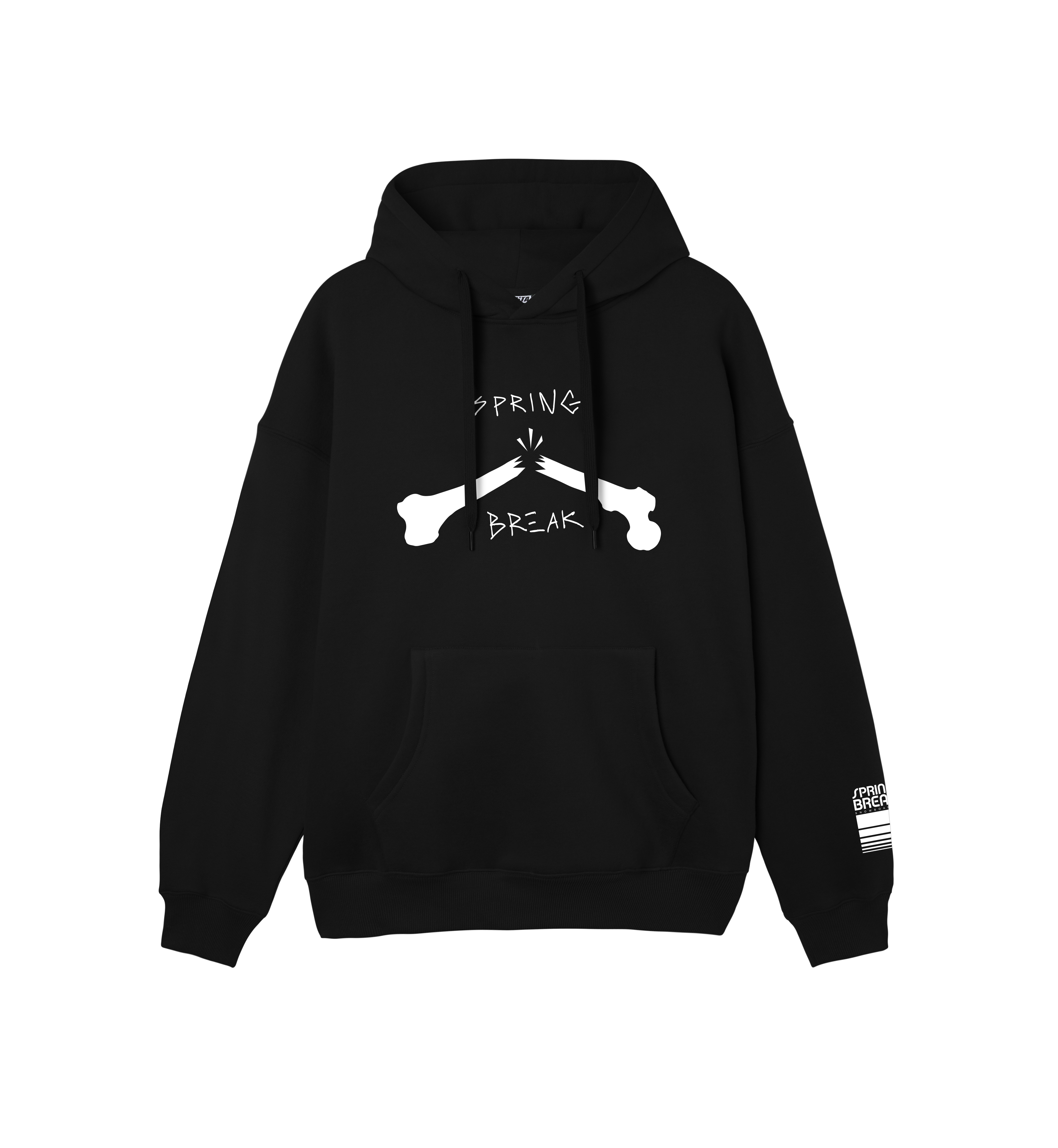 capita-bones-hood-felpa-cappuccio-nera-s-xxl image 4