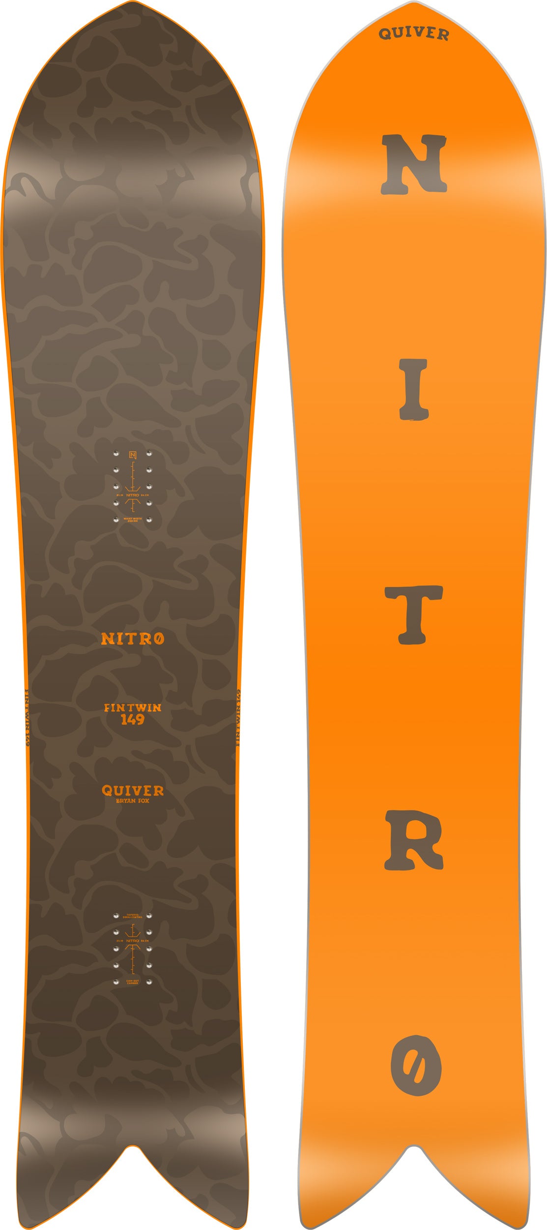 nitro-snowboards-fintwin-snowboard-uomo-unisex image 1