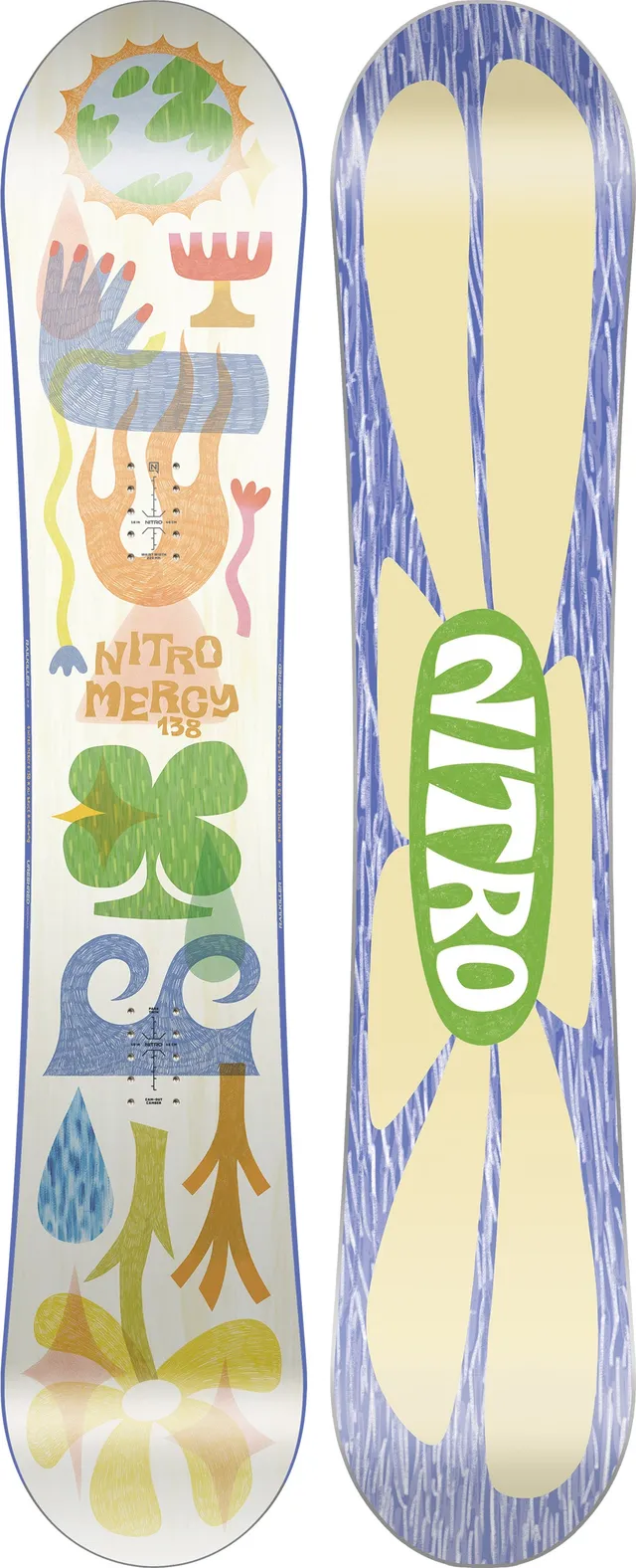 nitro-snowboards-mercy-tavola-snowboard-freestyle-donna image 1
