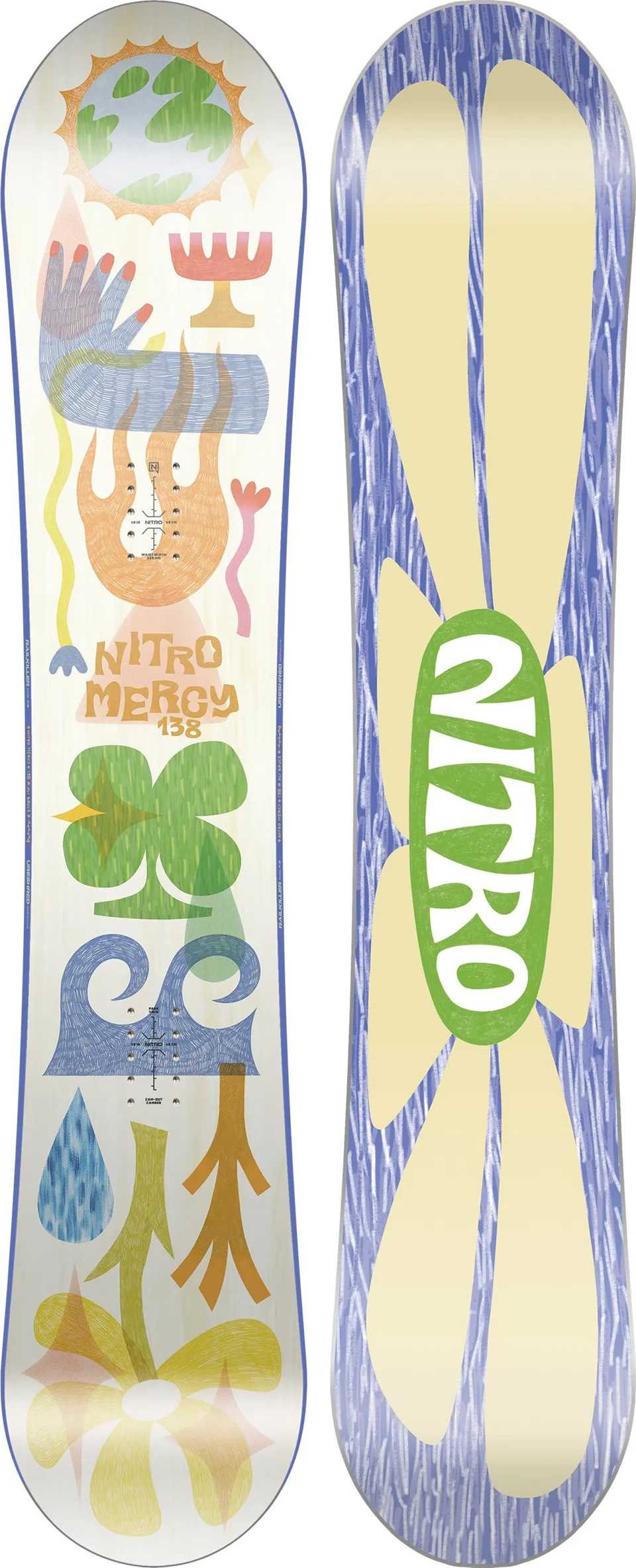 nitro-snowboards-mercy-tavola-snowboard-freestyle-donna image 1