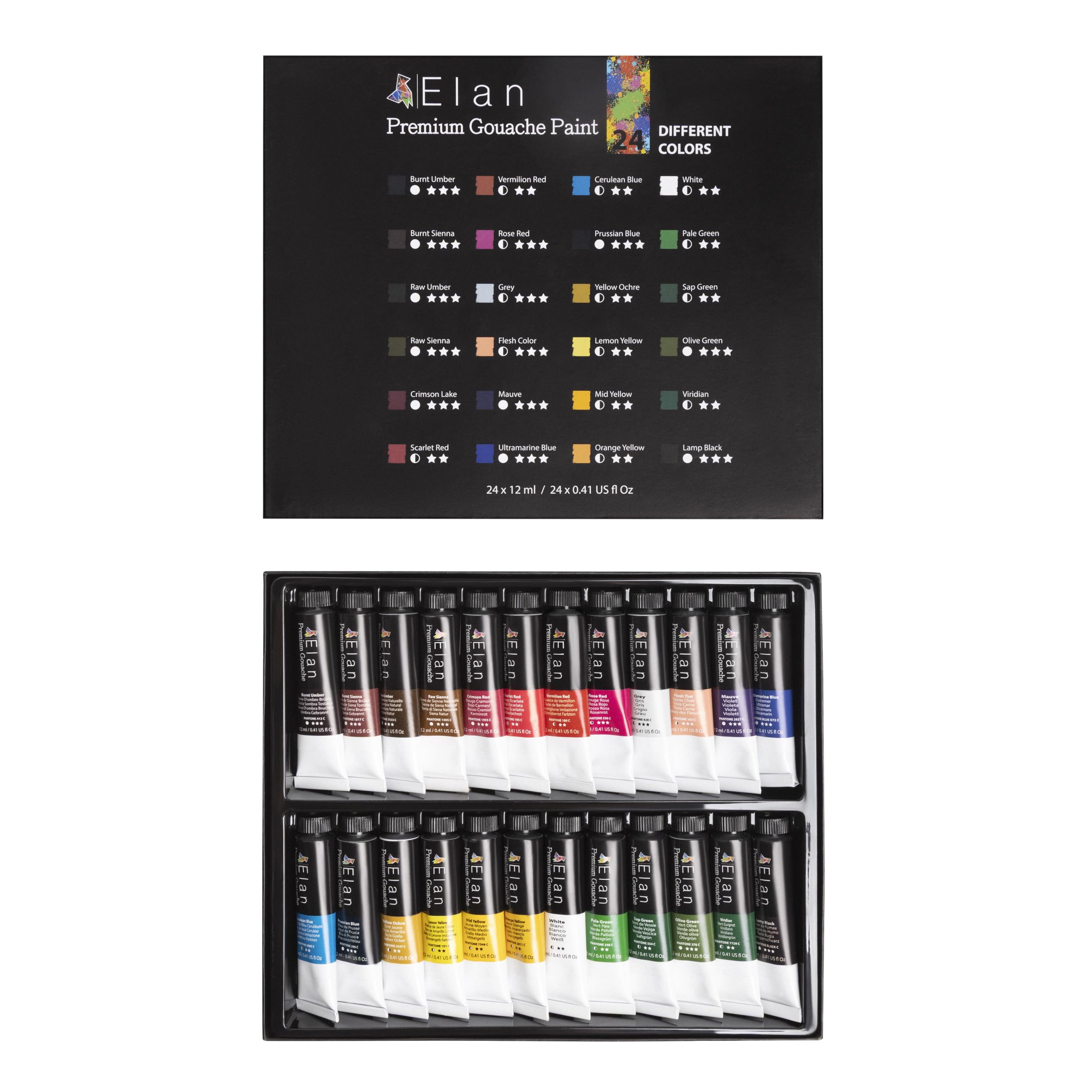 elan-set-di-colori-ad-olio-24-tubetti-da-12-ml-per-pittura-su-tela image 8