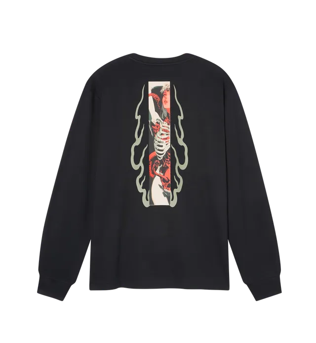 capita-indoor-long-sleeve-tee-maglia-nera-manica-lunga image 1