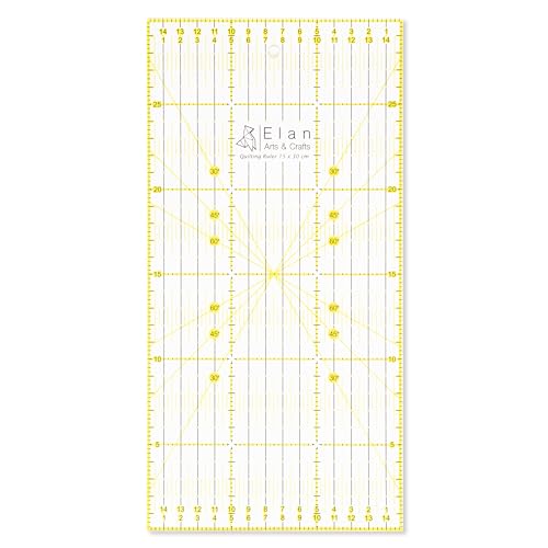 elan-righello-per-patchwork-30x15-cm-antiscivolo-da-sarta image 7