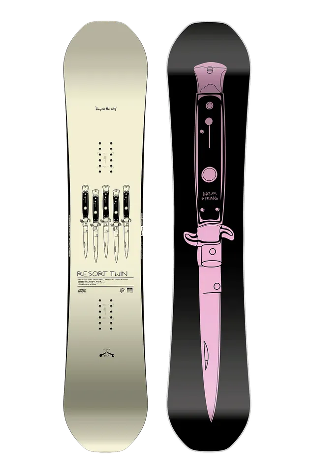 capita-spring-break-resort-twin-snowboard image 1