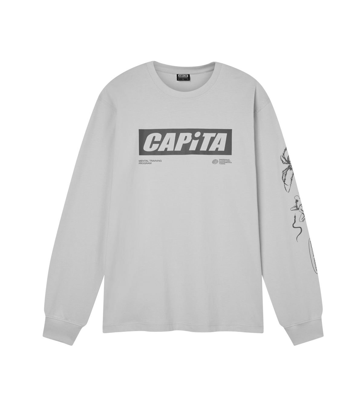 capita-pathfinder-long-sleeve-tee-grigia-in-cotone image 1