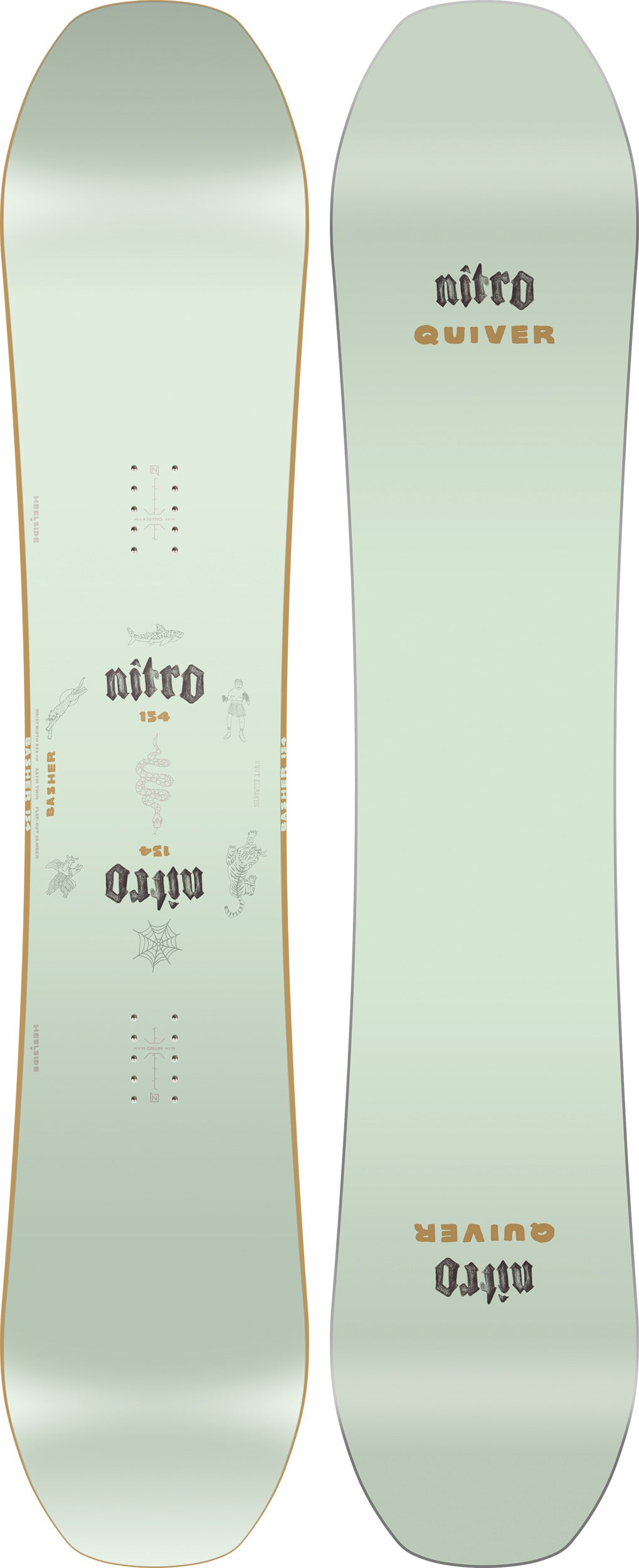 nitro-snowboards-basher-snowboard-all-mountain-unisex image 1