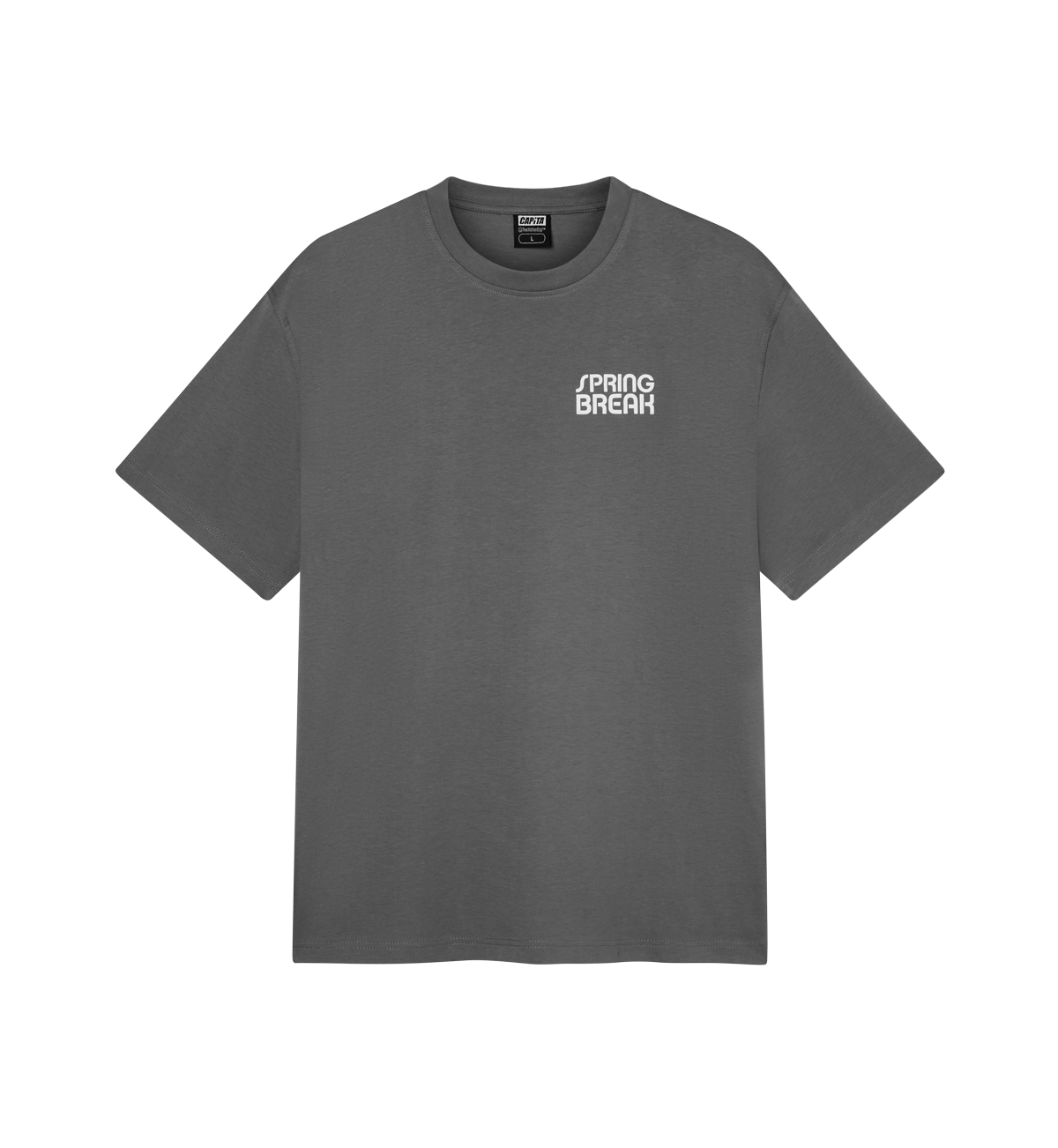 capita-keys-t-shirt-charcoal-cotone image 2