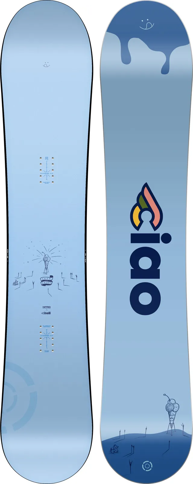 nitro-snowboards-phase-x-cinelli-snowboard-uomo image 1