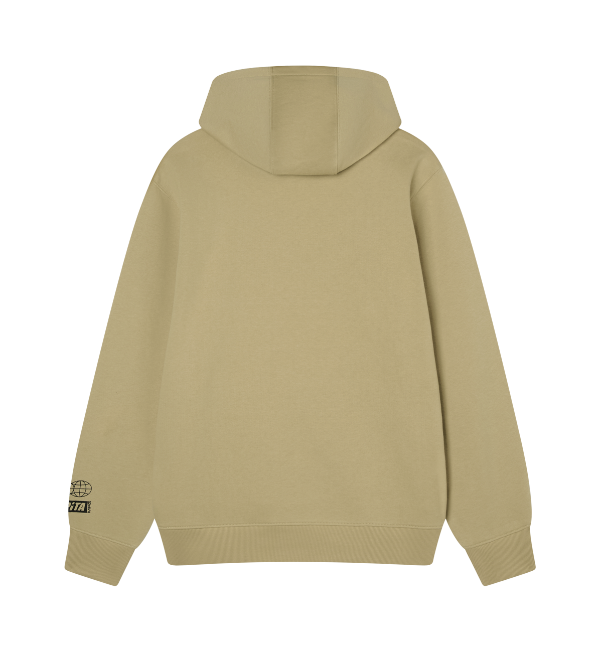 capita-metaphor-felpa-con-cappuccio-khaki image 2