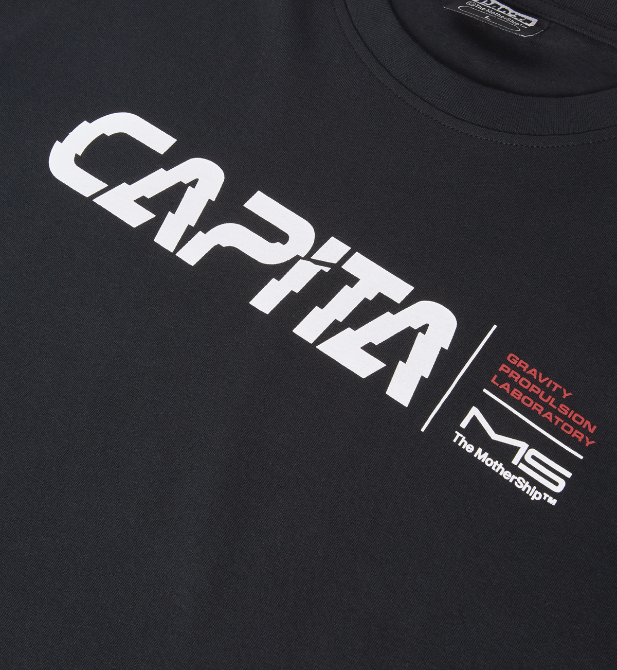 capita-gravity-tee-maglietta-uomo-nera image 3