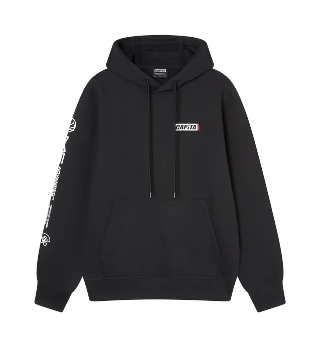 capita-advanced-hood-felpa-con-cappuccio-black image 1