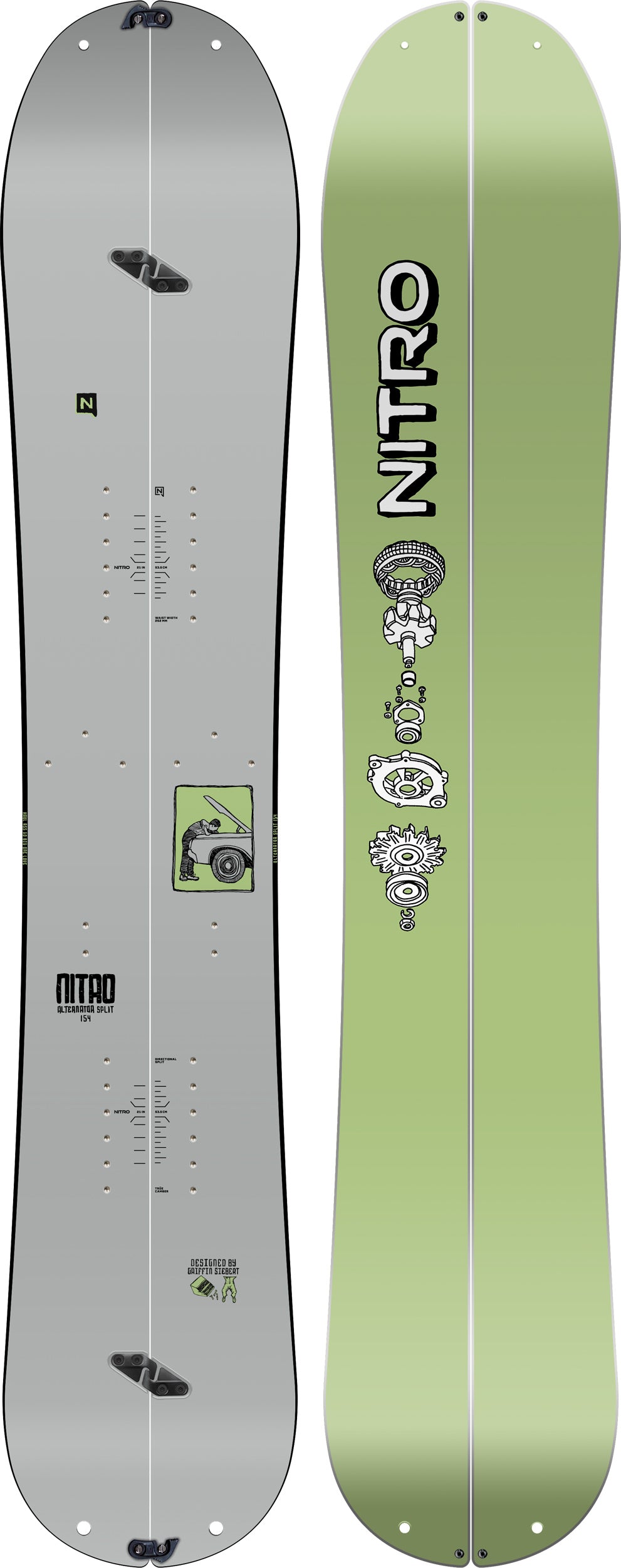 nitro-snowboards-alternator-split-snowboard-uomo image 1