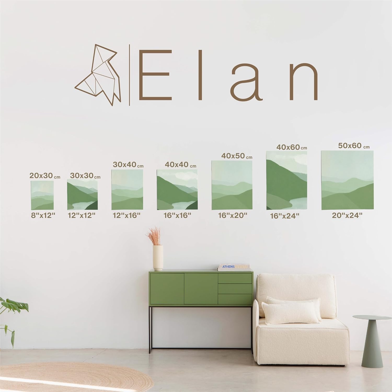 elan-tela-per-dipingere-20x25-cm-set-da-12-pannelli-cartone-telato-280-gsm image 5