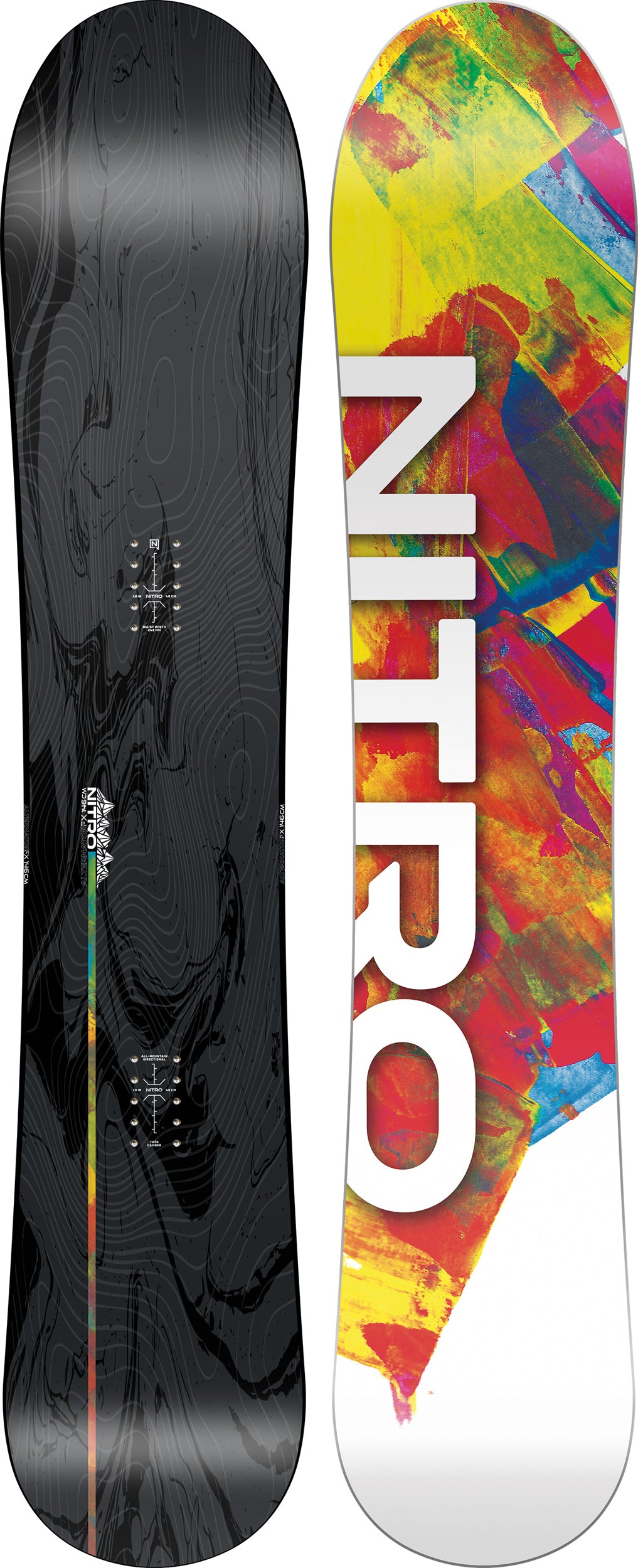 nitro-snowboards-alternator-fx-snowboard-uomo-all-mountain image 8