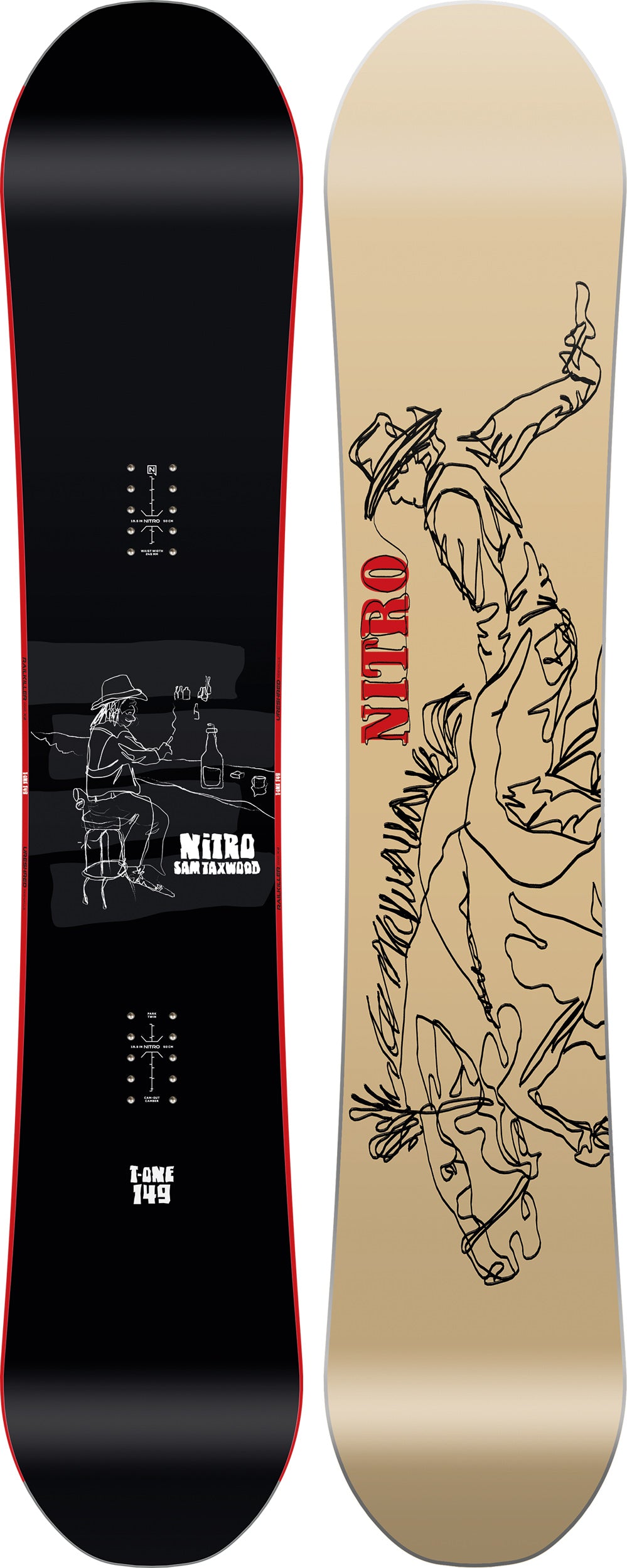 nitro-snowboards-t1-snowboard-uomo-park image 1