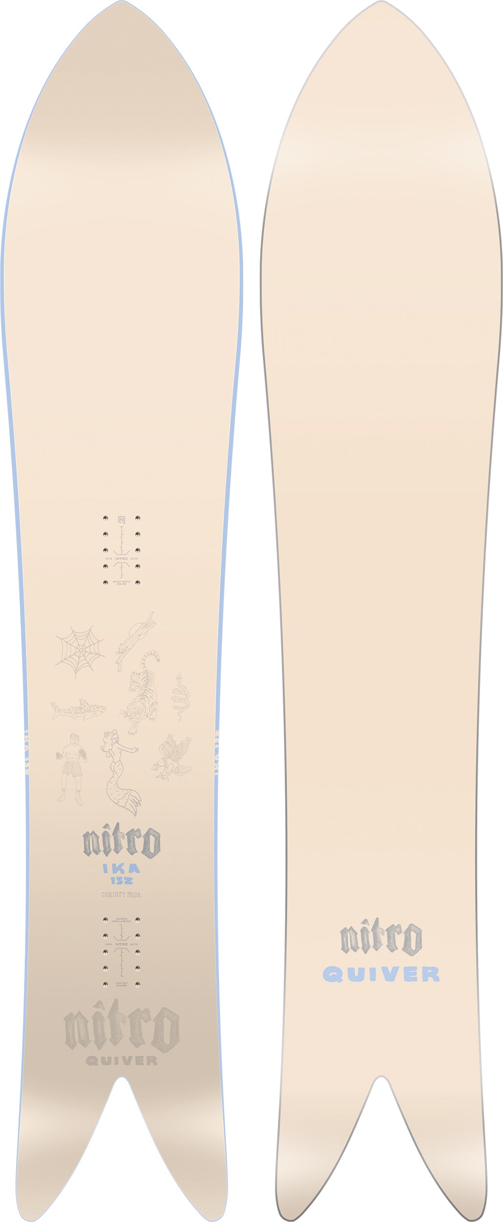 nitro-snowboards-ika-tavola-snowboard-swallowtail-powder image 1