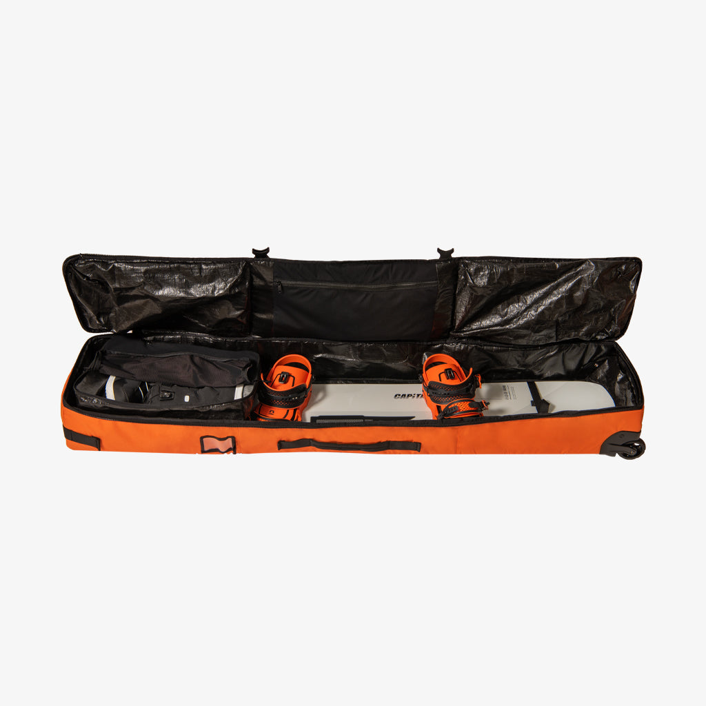 union-binding-company-wheeled-travel-snowboard-bag-arancione image 4