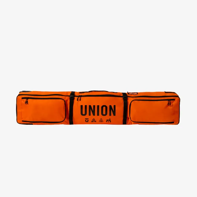 union-binding-company-wheeled-travel-snowboard-bag-arancione image 1