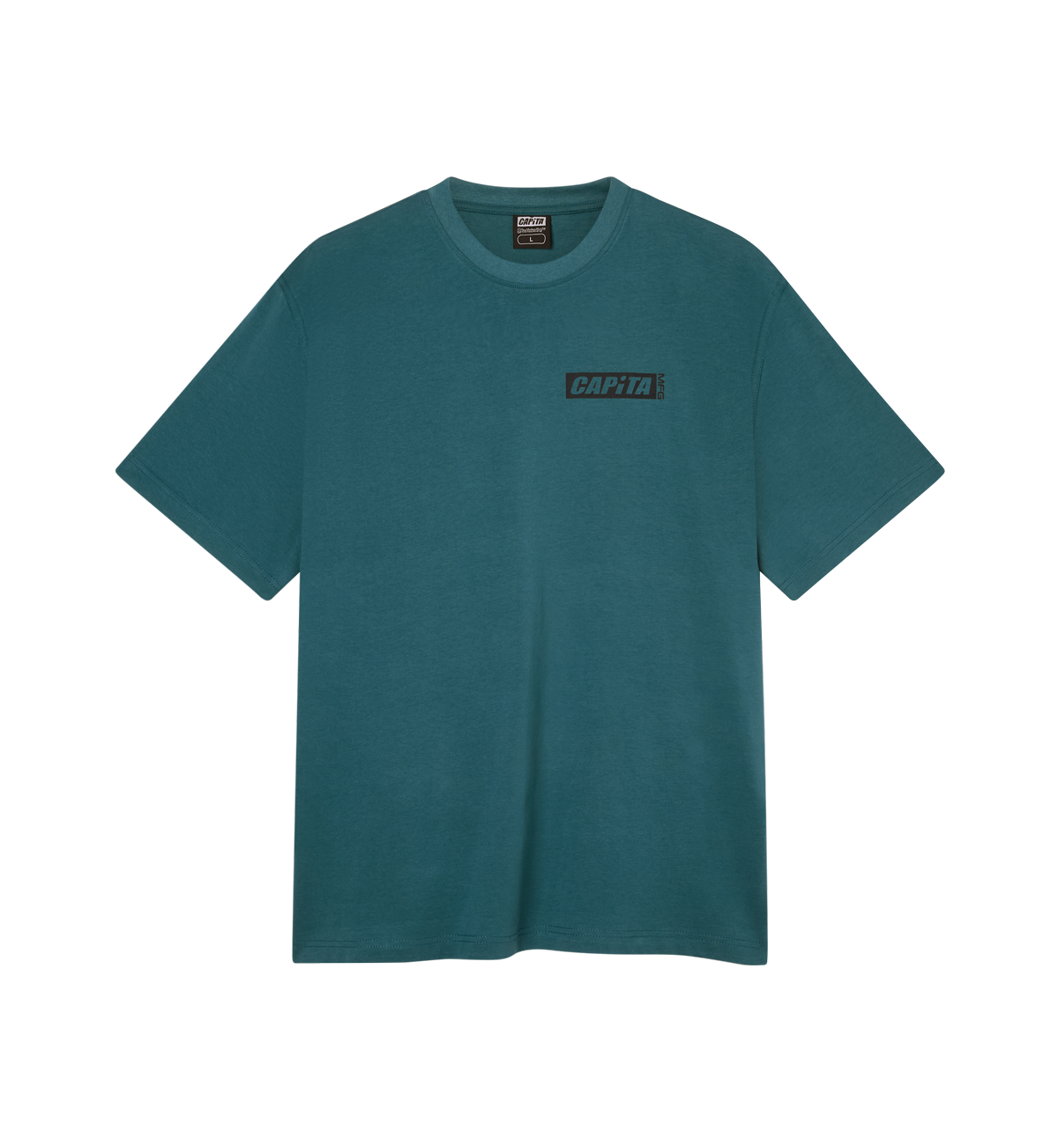 capita-skull-tee-slate-teal-maglietta-cotone image 2