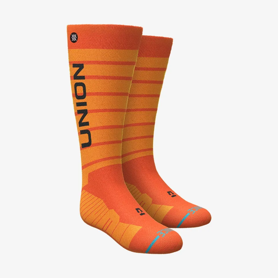 union-x-stance-mid-cushion-calze-snowboard-merino image 1