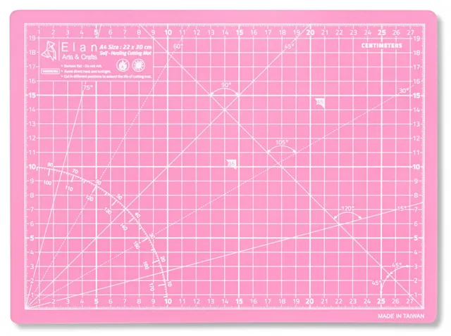 elan-tappetino-da-taglio-a4-rosa-22x30-cm-5-strati image 1