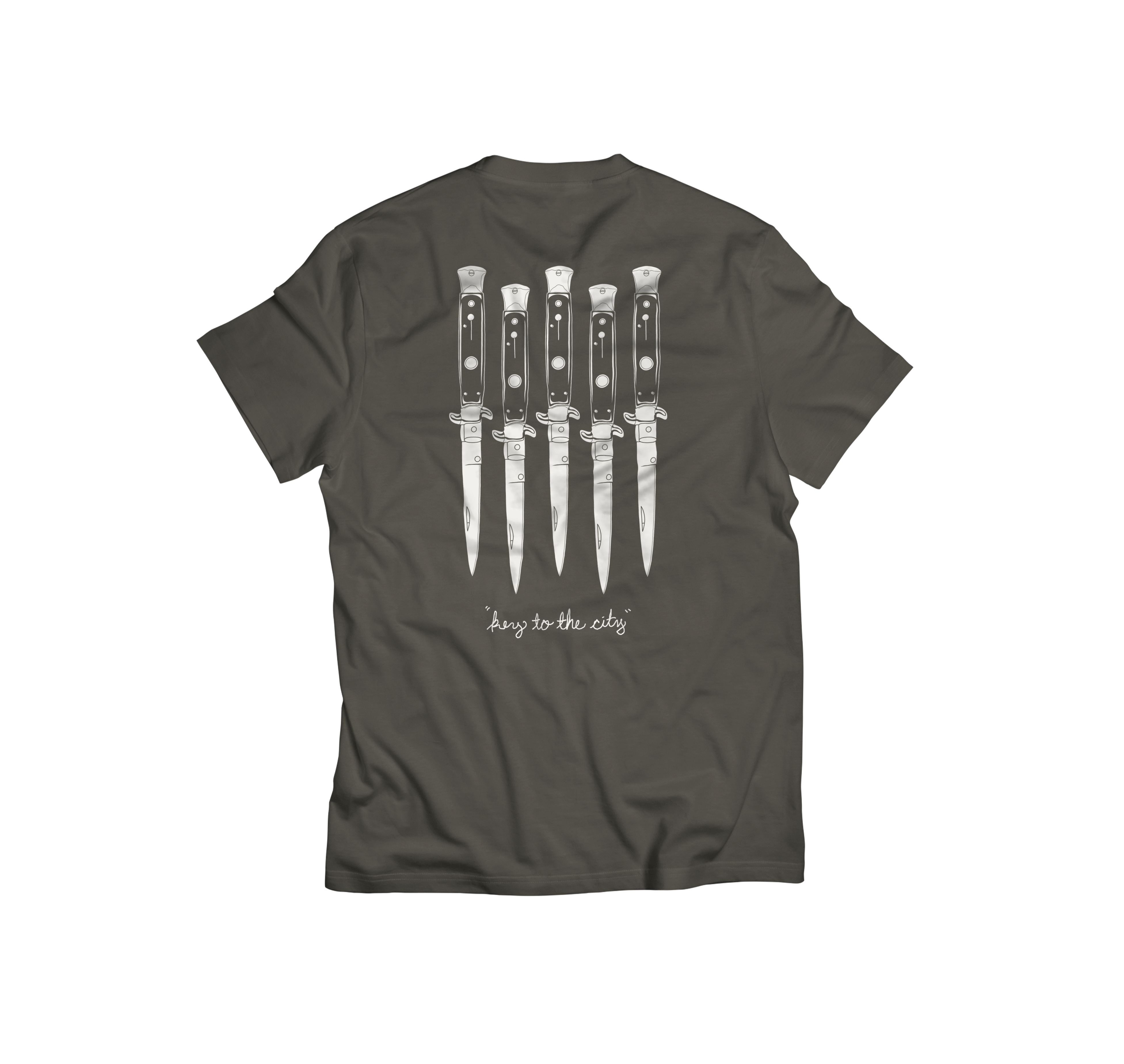 capita-keys-t-shirt-charcoal-cotone image 4