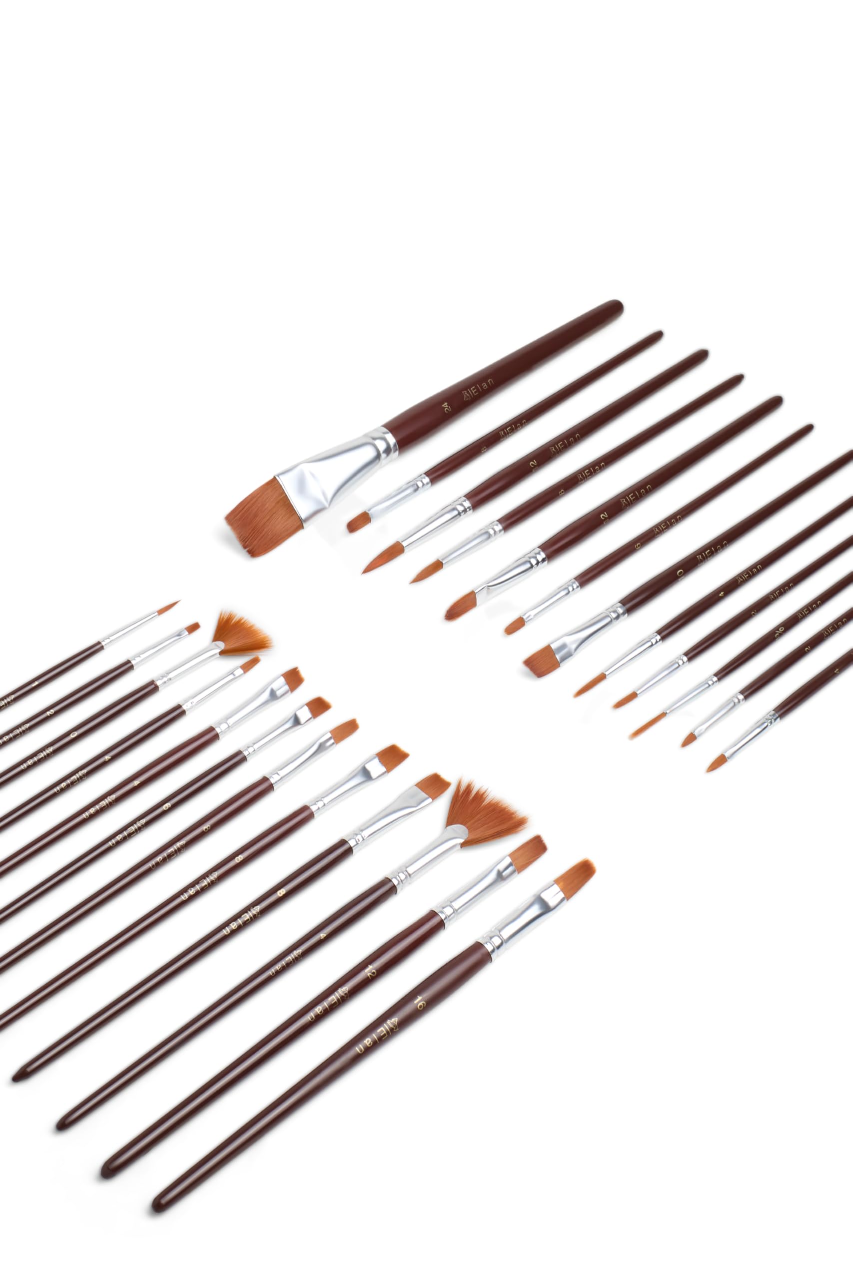 elan-set-5-pennelli-angolati-nylon-acrilico-manico-corto image 5