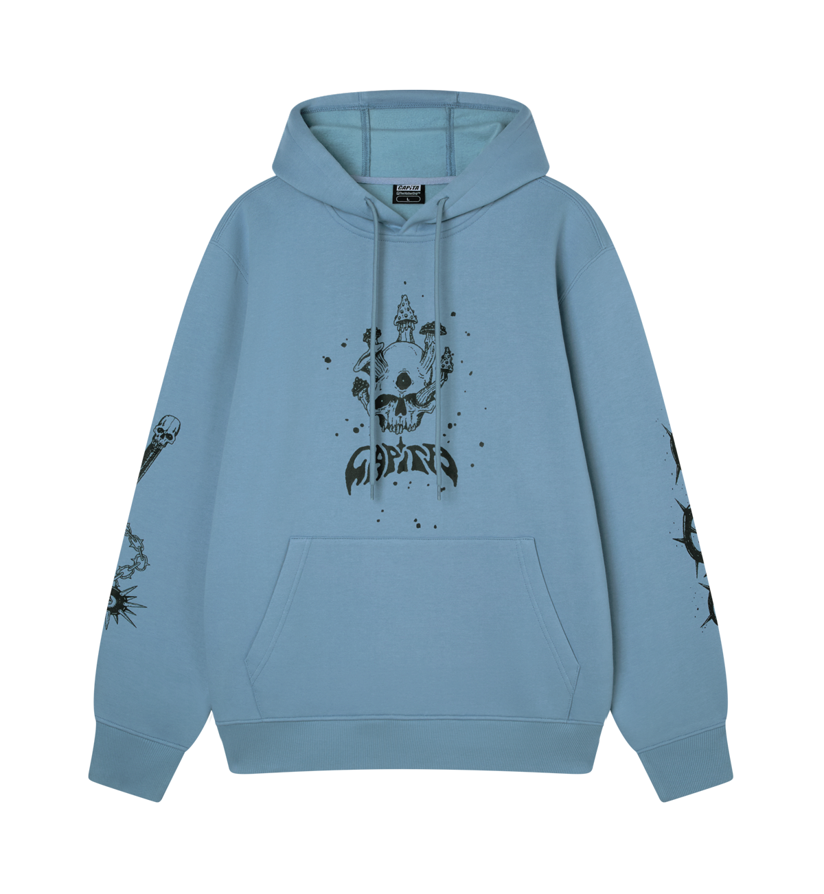 capita-dark-horse-hood-felpa-azzurro-chiaro image 1