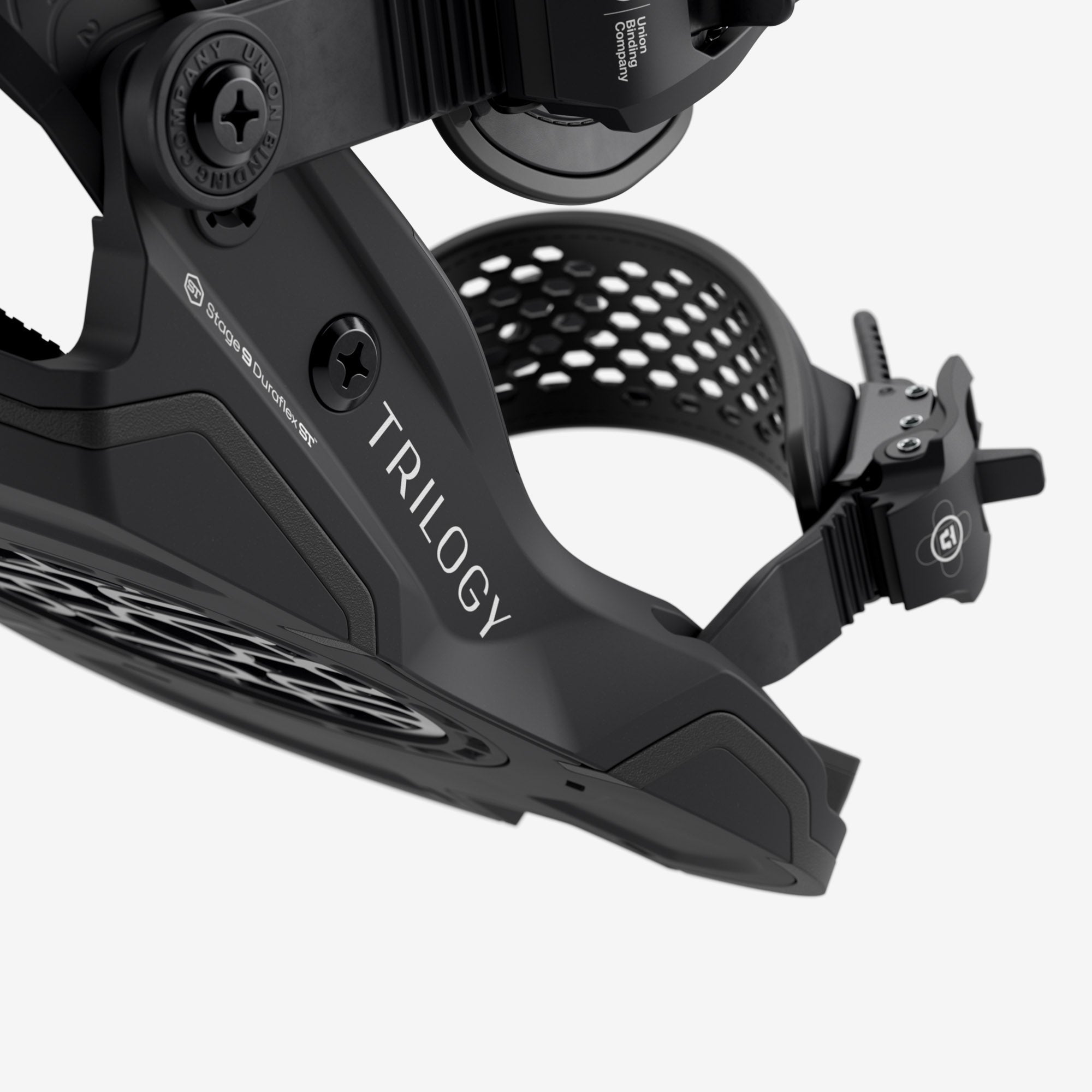 union-binding-company-trilogy-attacchi-snowboard-donna-all-mountain image 3