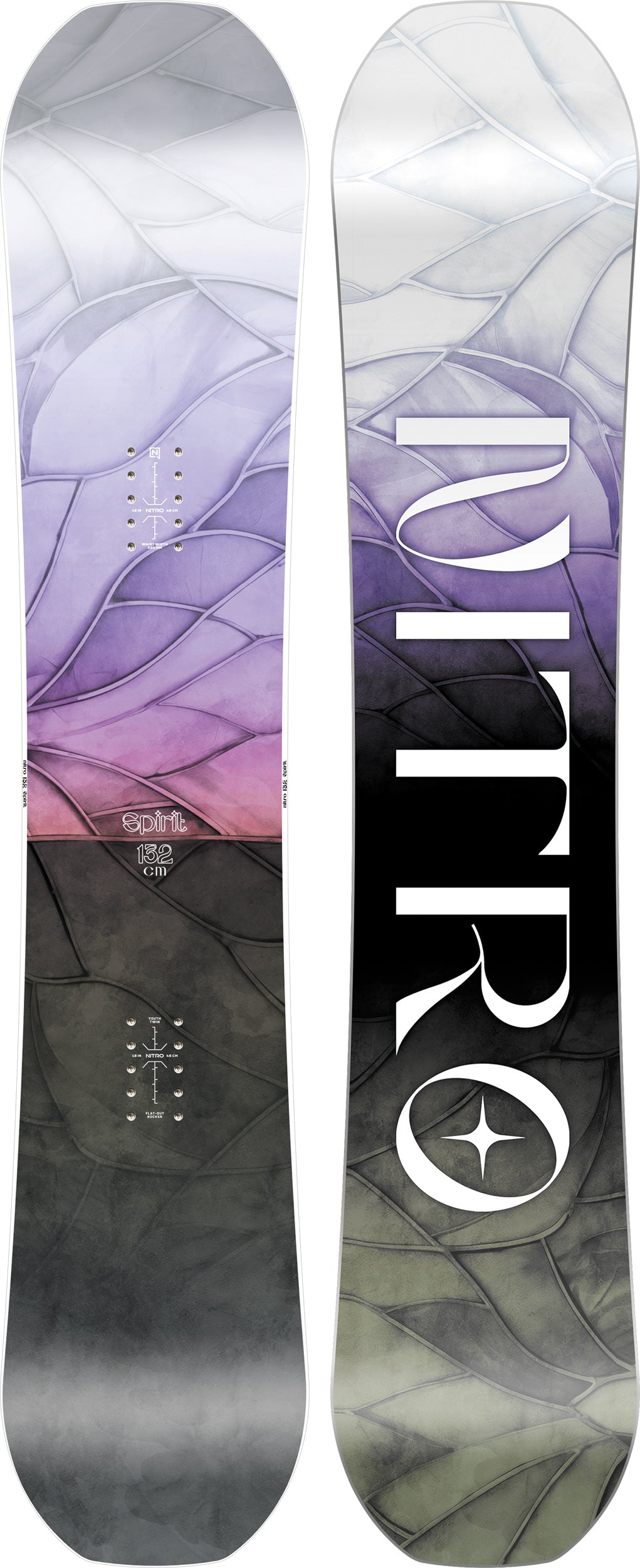 nitro-snowboards-spirit-snowboard-youth-bambina-all-mountain-twin image 1