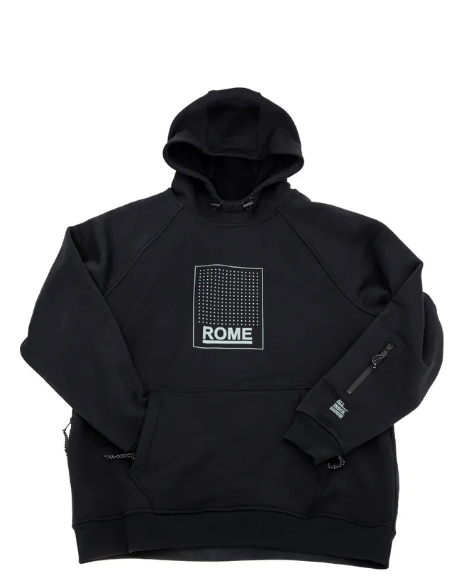rome-sds-riding-hoodie-felpa-snowboard-on-mountain image 1