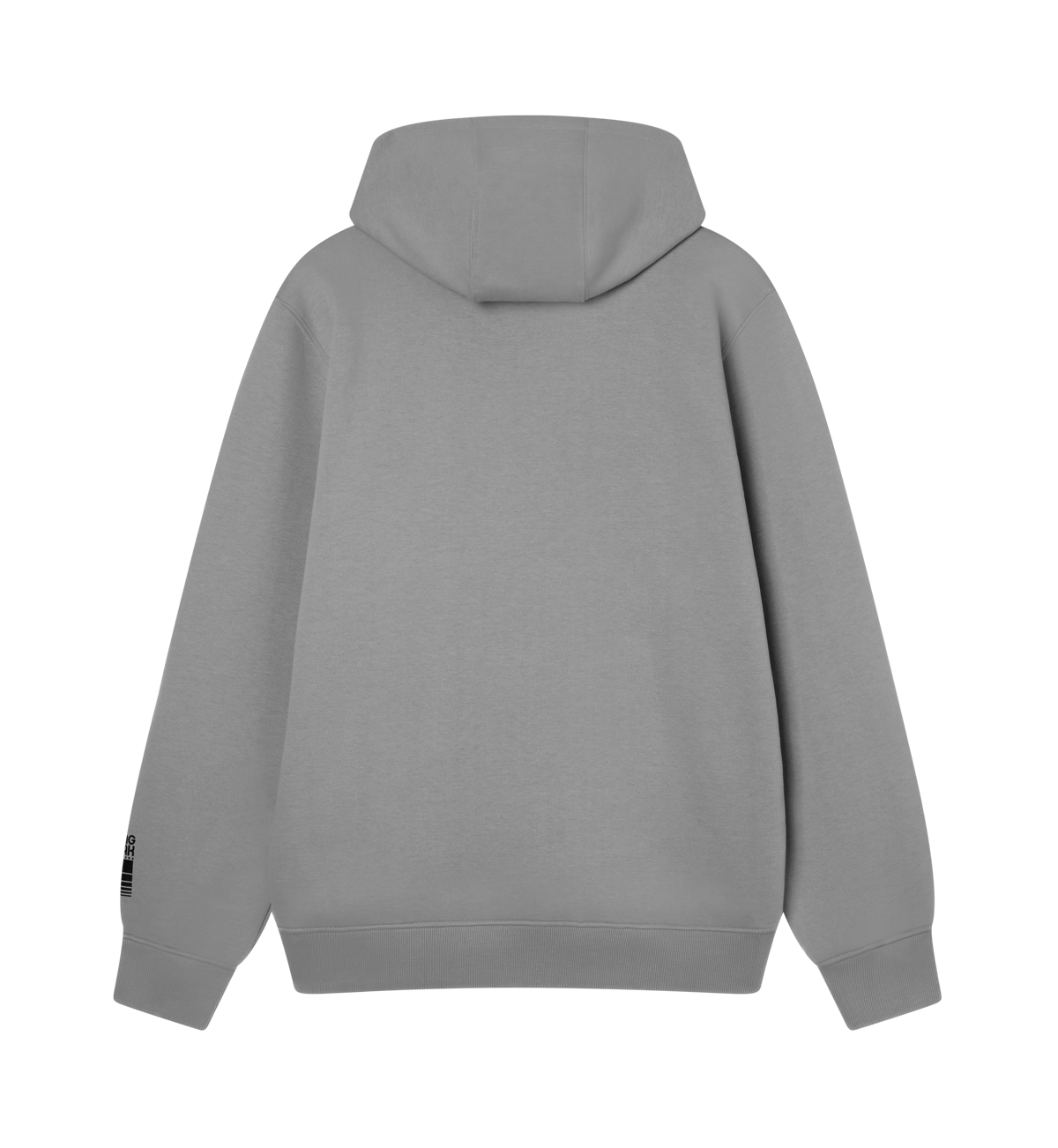 capita-bones-hood-felpa-con-cappuccio-grigio-scuro image 2