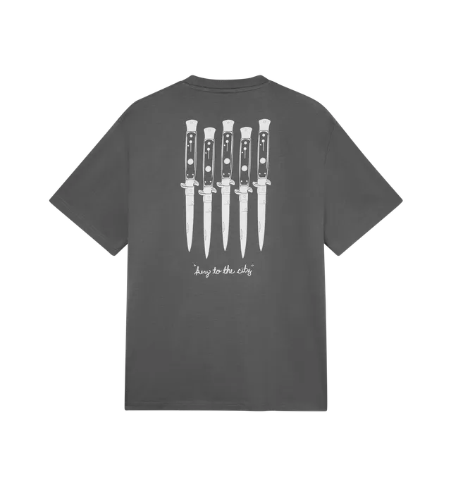 capita-keys-t-shirt-charcoal-cotone image 1