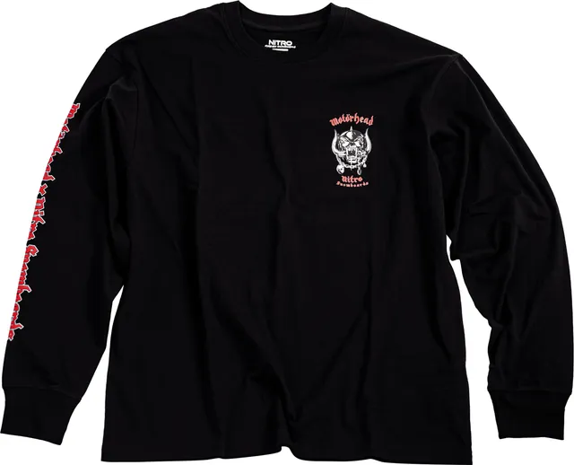 nitro-snowboards-mot-rhead-x-nitro-maglia-manica-lunga-uomo image 1