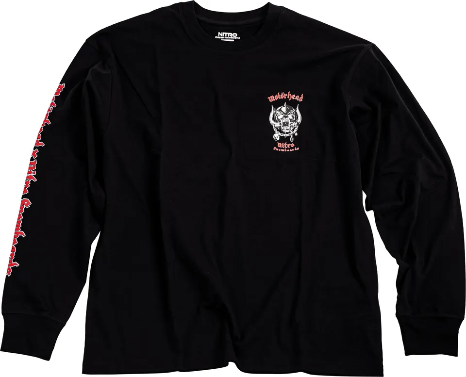nitro-snowboards-mot-rhead-x-nitro-maglia-manica-lunga-uomo image 1