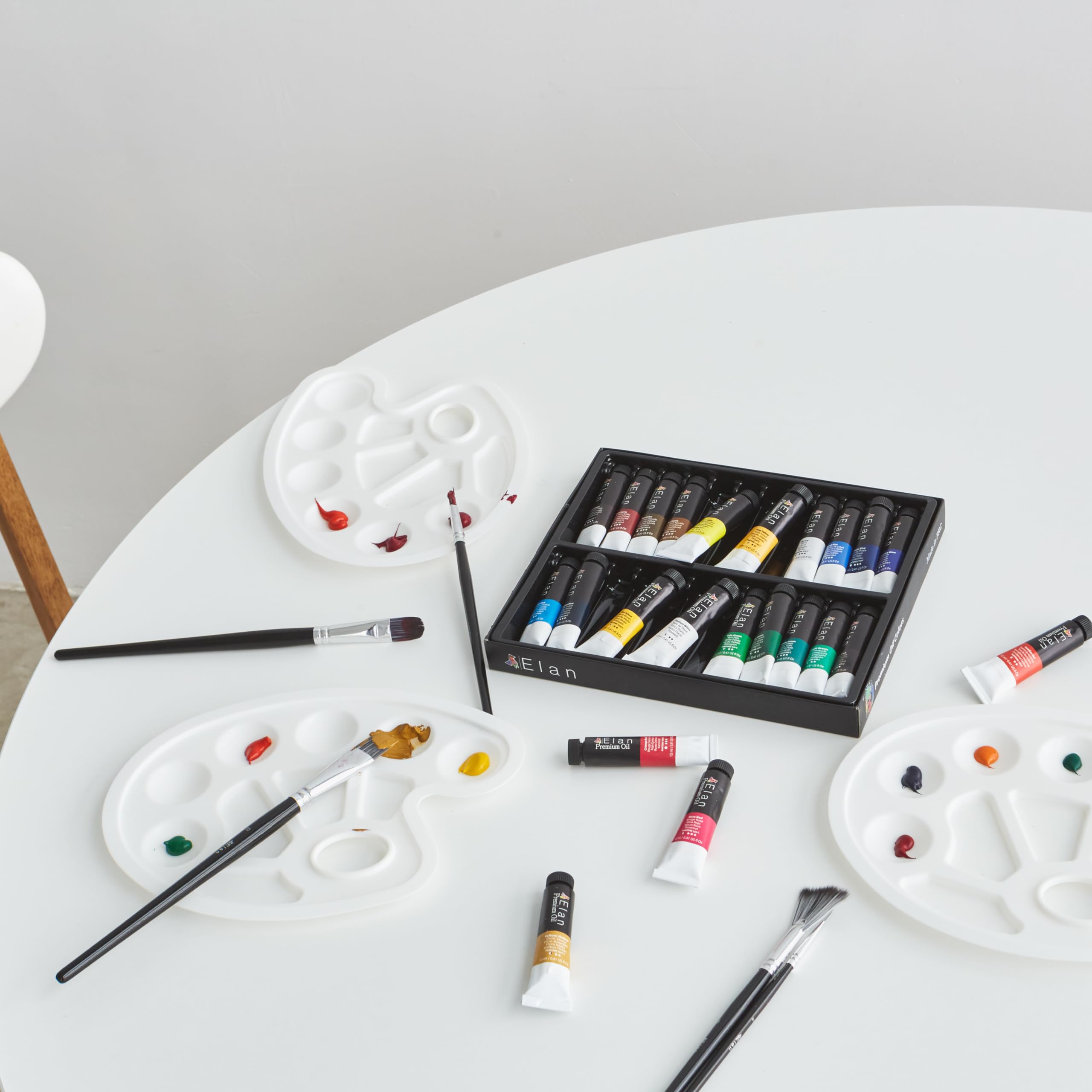 elan-set-di-colori-ad-olio-24-tubetti-da-12-ml-per-pittura-su-tela image 6