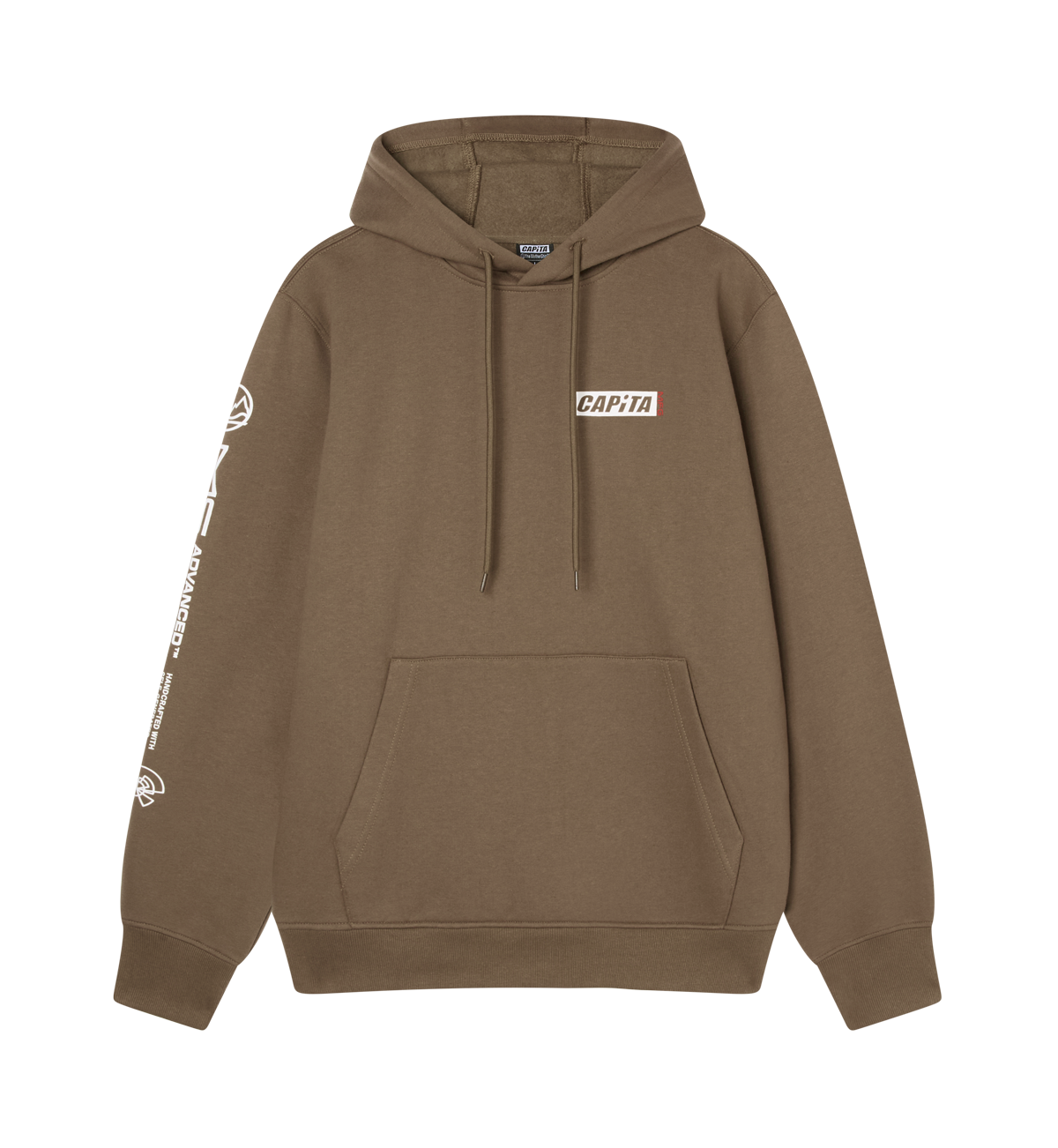 capita-advanced-hood-felpa-con-cappuccio-chocolate image 1