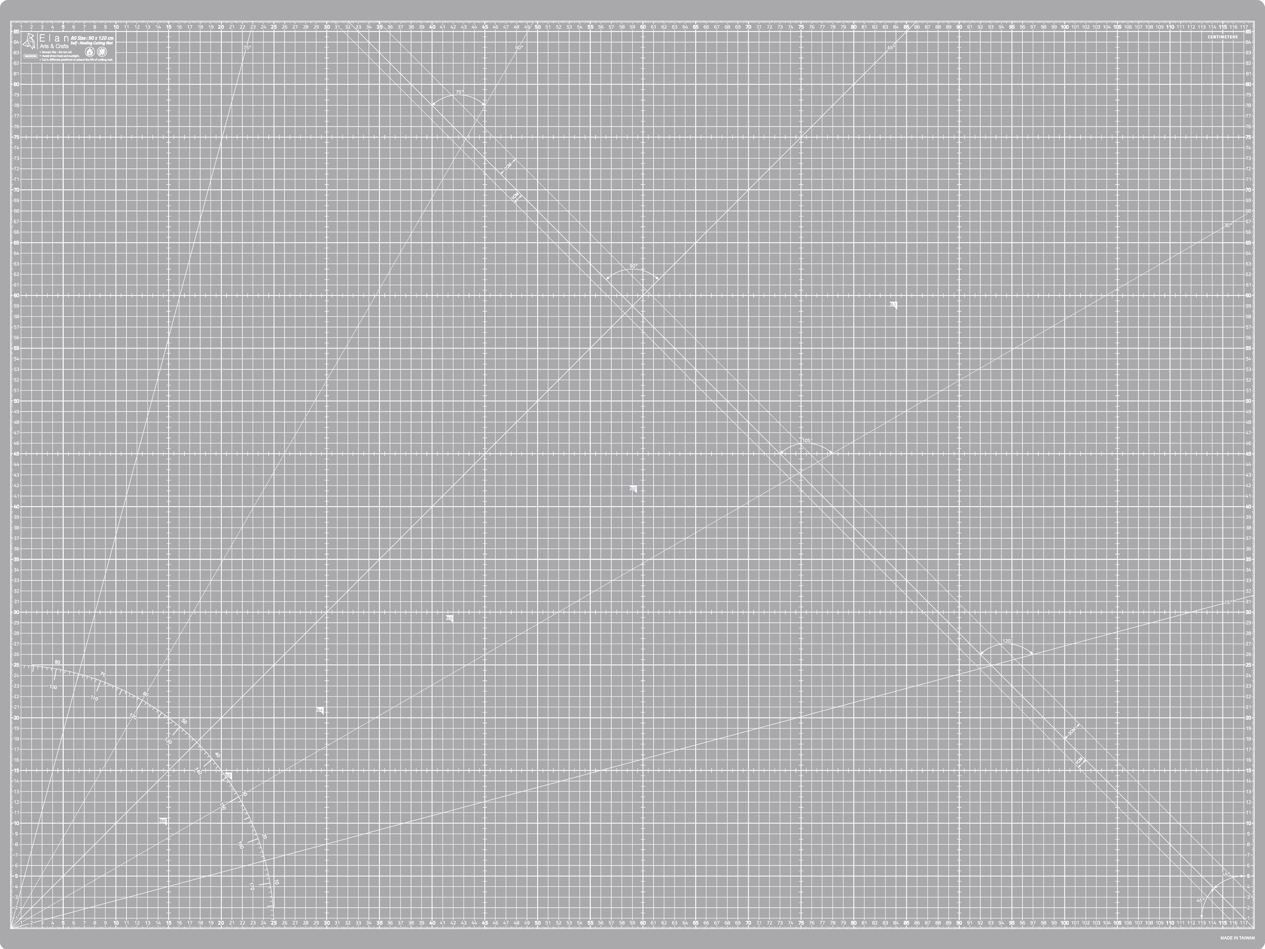 elan-tappetino-da-taglio-a0-grigio-90x120-cm-autorigenerante-a-5-strati image 1