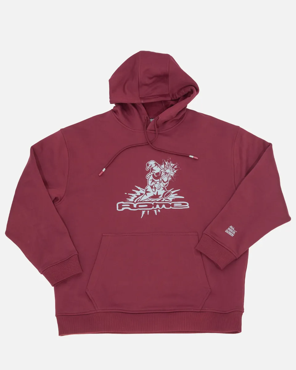 rome-sds-basic-hoodie-felpa-snowboard-streetwear-con-cappuccio image 1